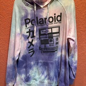 Polaroid Pastel Tie-Dye Hoodie